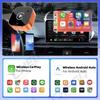 New 2 in 1 Wireless CarPlay Adapter&Android Auto Wireless Adapter, 5Ghz WiFi Type-C/USB Plug and Play For VW Toyota Nissan Honda