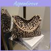 Stylish Leopard Print Large Capacity Tote Bag For Trendy Fashionable Commuting