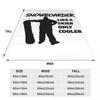 Snowboard Like A Normal Just A Cooler  Blanket Soft Warm Flannel Throw Blanket Plush for Bed Living room Picnic Travel Home Sofa