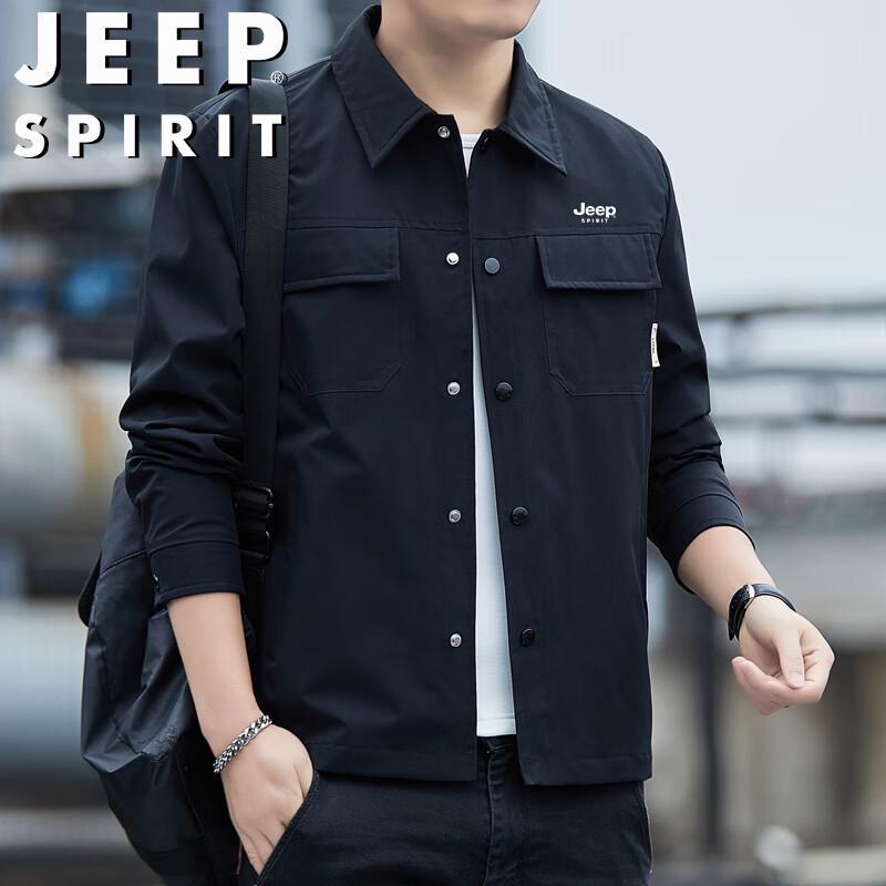 

JEEP SPIRIT Men s Casual Outdoor Lapel Jacket 4XL
