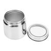 Coffee Canister 316 Stainless Steel Thickened Coffee Bean Tea Jar Sealed Food Storage Container for Home