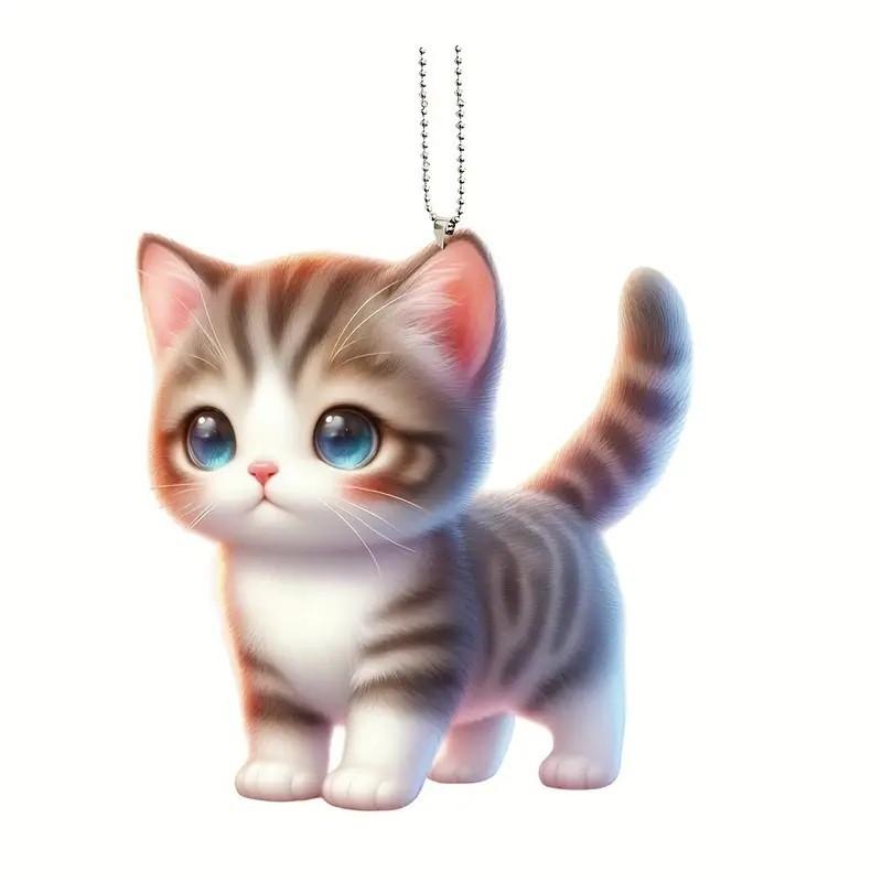 

Acrylic Decorative Stunning Pendant Ideal For Creative Car Accessories And Holiday Tree Adornments