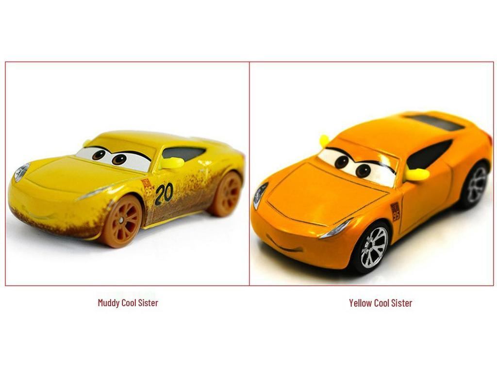 Cars 3 McQueen & Jackson Storm Alloy Model Toy