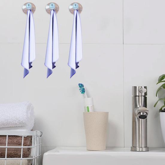 10Pcs 40MM Stainless Steel Thread Suction Cup Reusable PVC Sucker Pad Vacuum Suction Cup Extra Strong Adhesive Glass Suction Holder