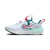 Run Flow Anti Kick Low Top Kids' Running Shoes White Cyan Children Aged 3 7 Years Old DR0471-101