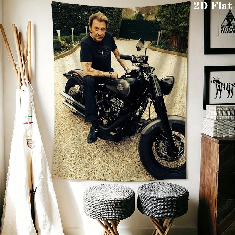 Ride Wild Style Tapestry Wallmounted Background Cloth Work Of Art Wall Covering Decoration Background Wall Hanging Cloth