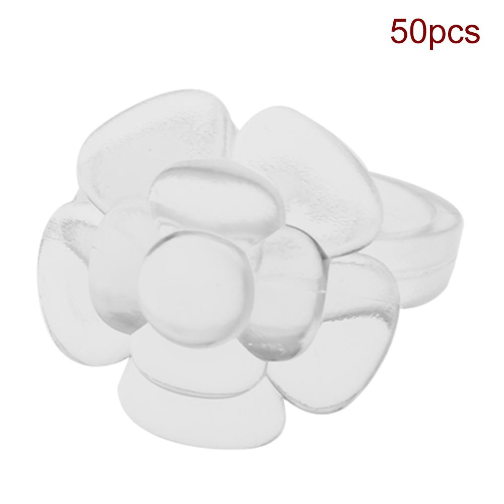 

50 шт. набор гелевых колец для ногтей с цветочным рисунком в виде бабочки, маникюрный гель-лак, цветной дисплей, инструмент 01#