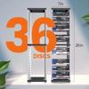 Console Disc Double-layer 36 CD Storage Box Holder For PS5/PS4/Nintendo Switch Disc Shelf For Xbox Series X Holder Accessories