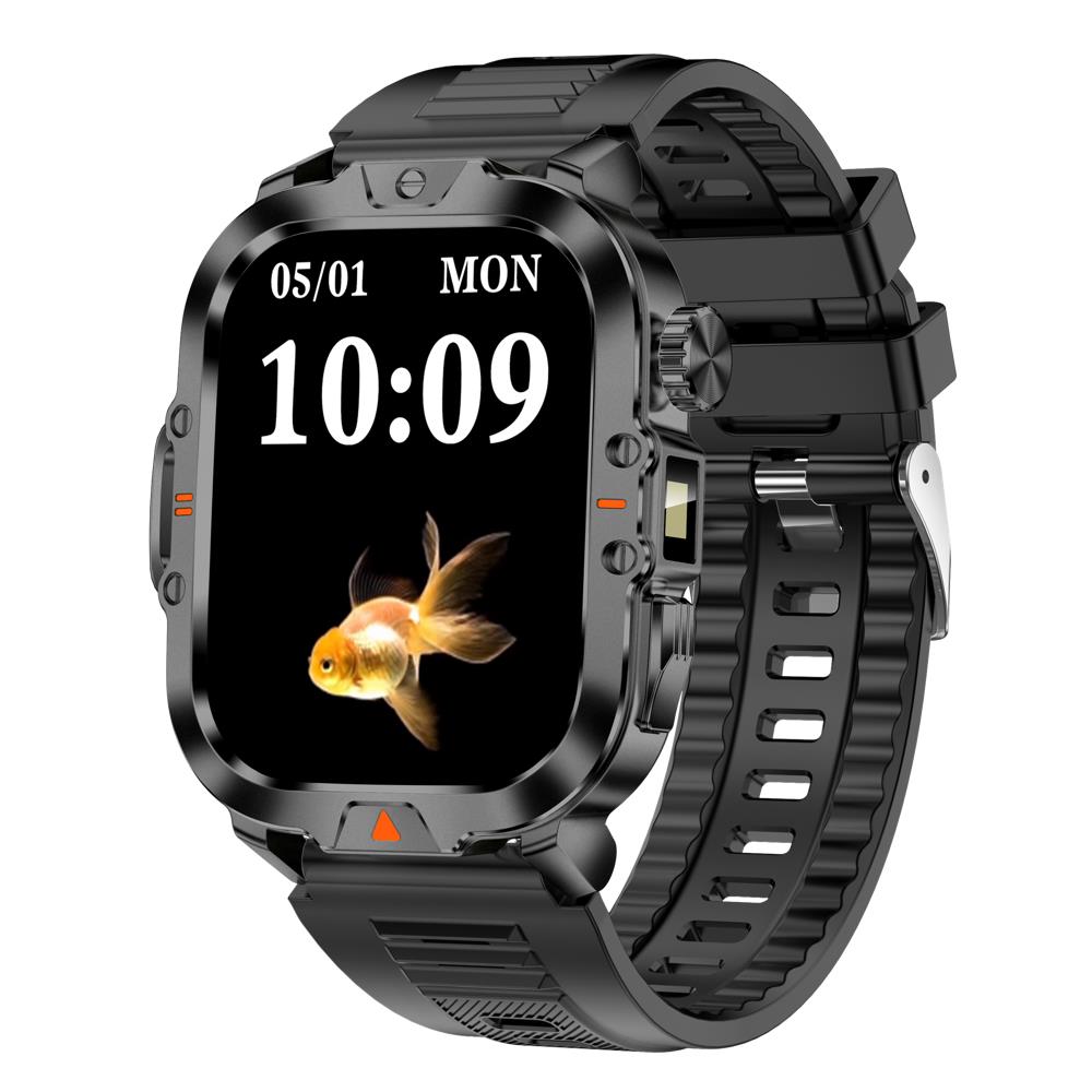 

Outdoors LED Flashlight Smart Watches Men 3D Dynamic Dial 410mAh 2.01 BT Call Smartwatch Women Multi Sports Mode Health Monitor