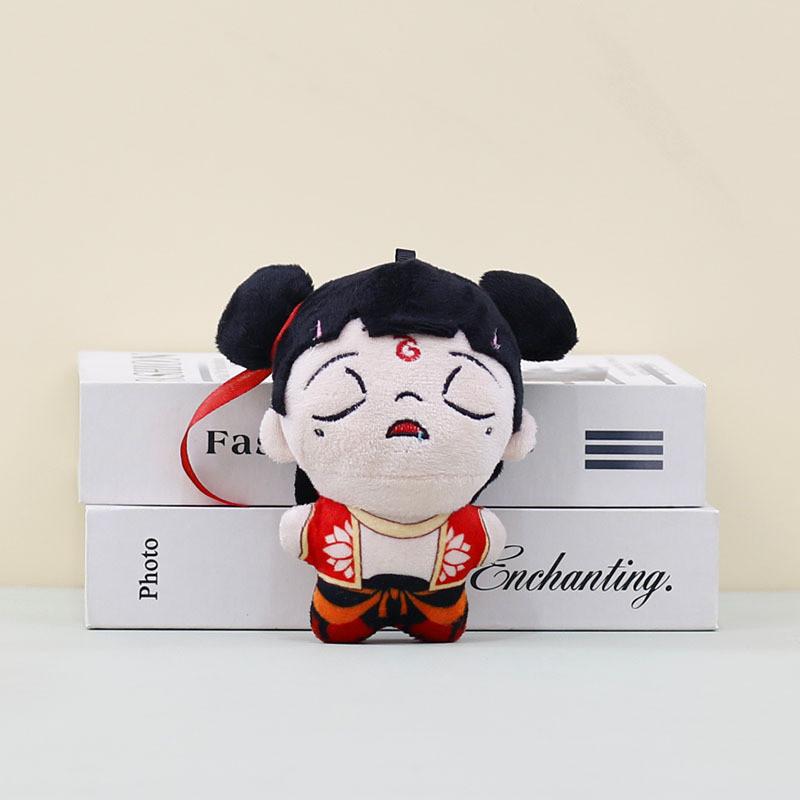 Ne Plush Zha Toy Keychain Anime Character Doll Pendant Bag Decoration Gift Kids