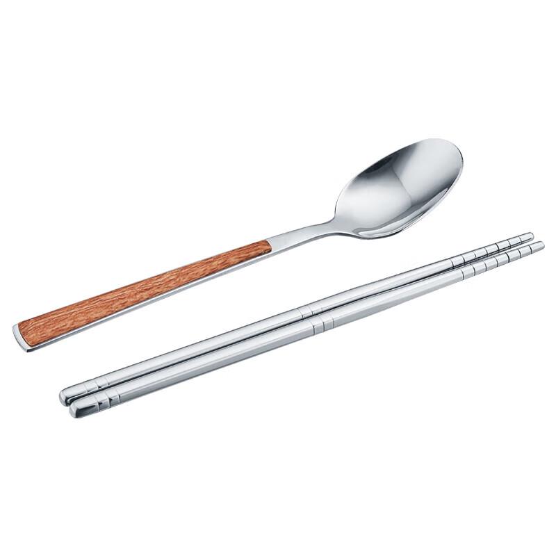 Faust Provence Wood Grain Stainless Steel Cutlery Set