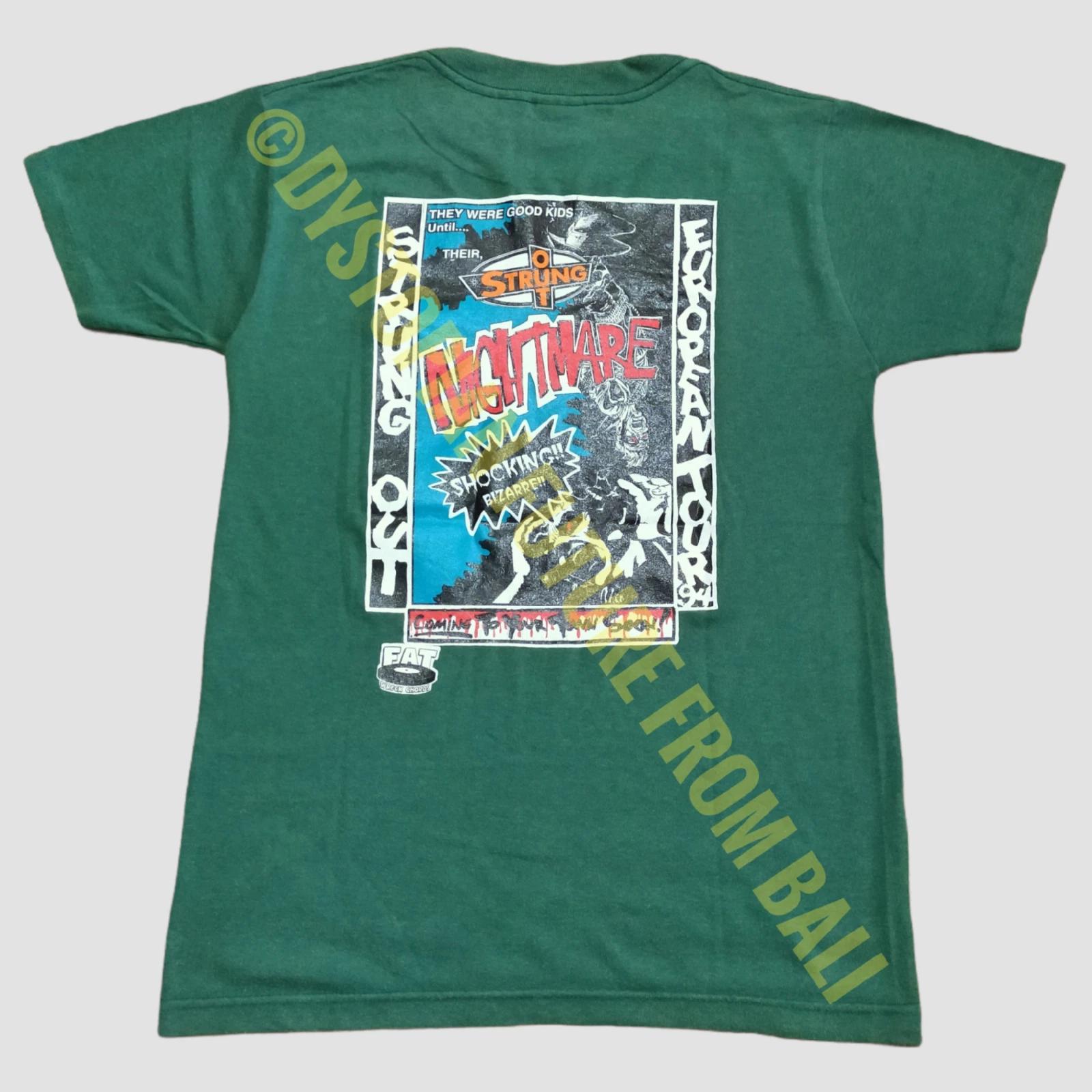 

Rare Vintage Strung Out - European Tour 94 Band T-shirt 3XL