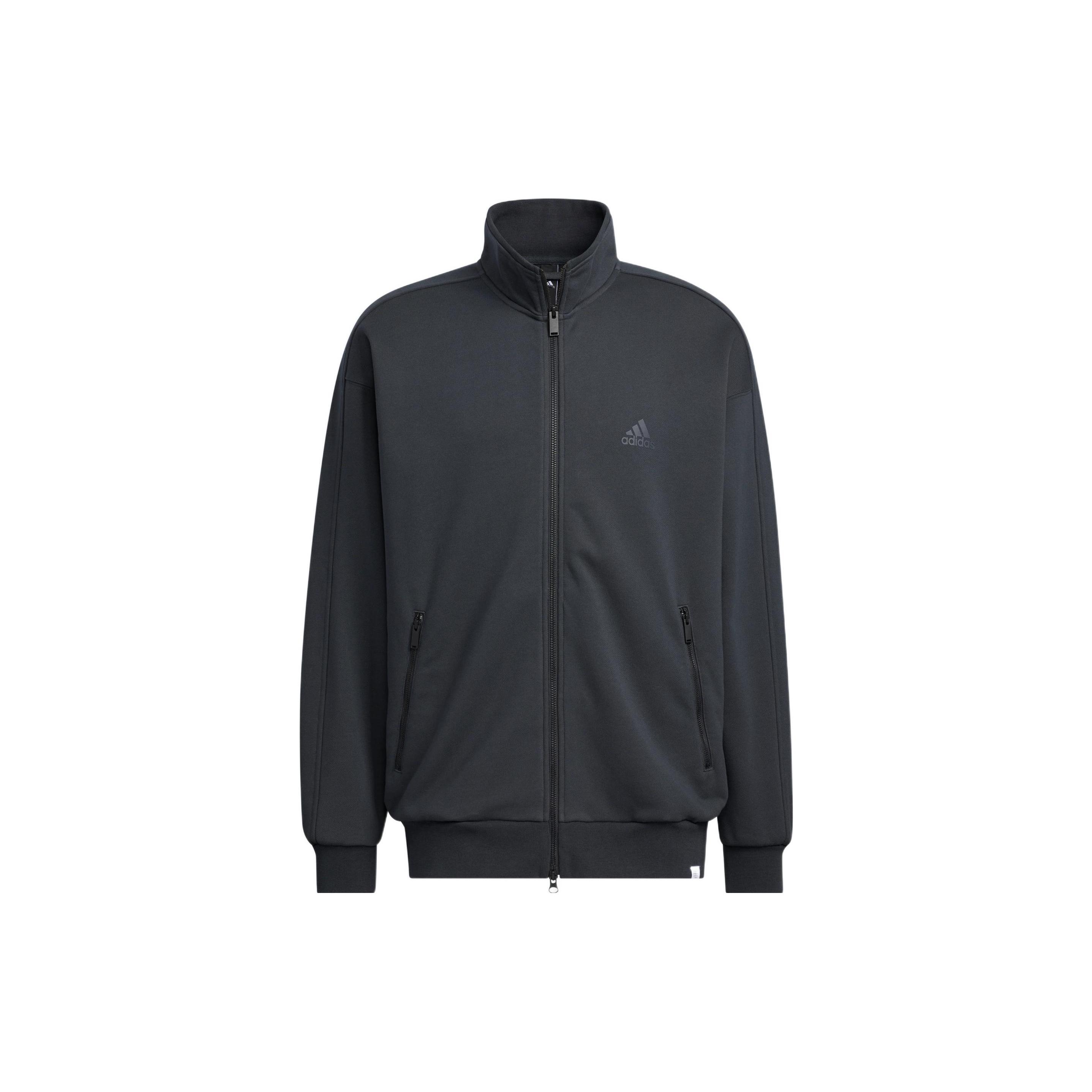 

New Adidas Comfort Jacket Men s Carbon Black IK3464 XXL