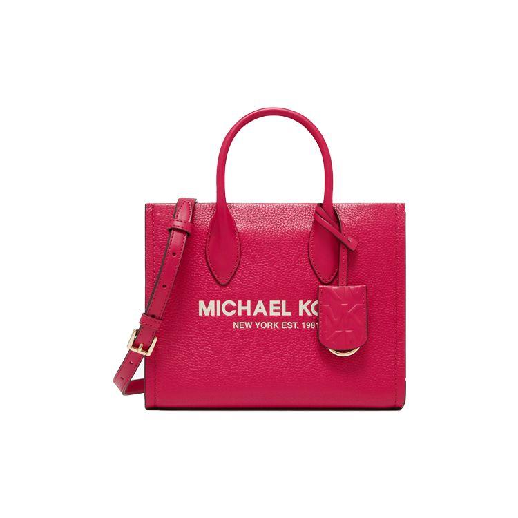

Michael Kors Mk Logo Print Leather Tote Crossbody Bag Small Women bags Rose 35S2G7ZC5L-936 Basic Set (Bag+Dust Bag)