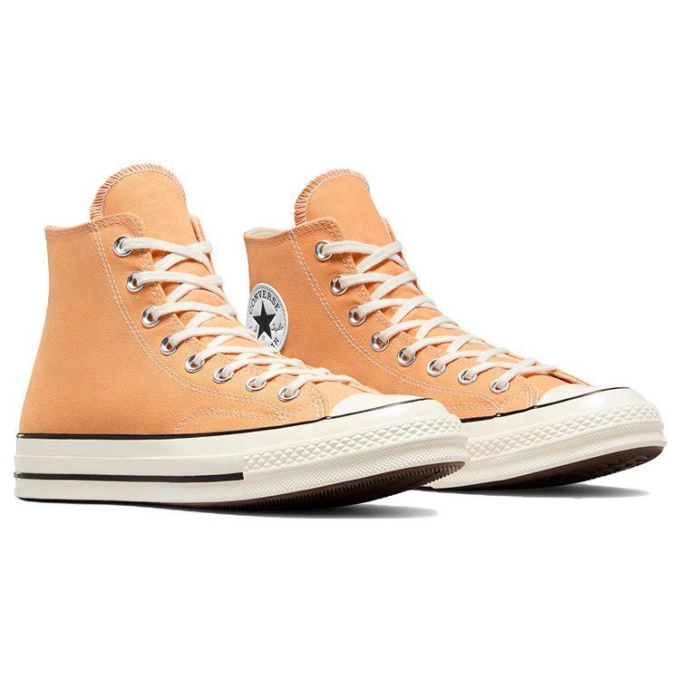 Converse Chuck 70 Vintage Canvas High Tiger Moth Unisex Sneakers Orange Egret Black A05583C