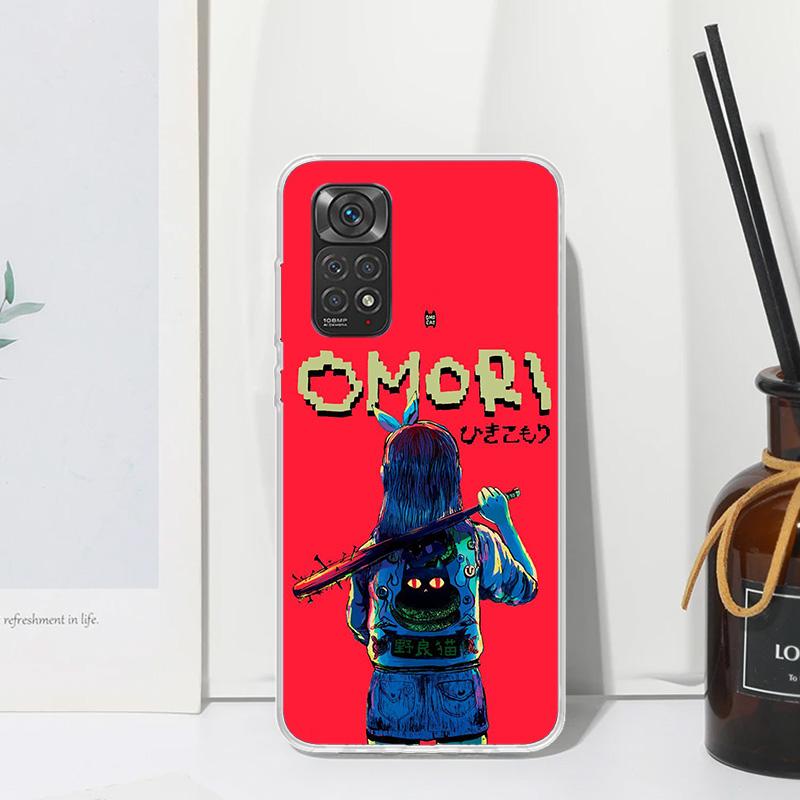 Game O-Omori Cartoon Phone Case For Xiaomi Redmi Note 15 13 14S 14 Pro Plus 12S 11S 10S 12 11E 10 11T Art Fundas Back Cover Redm