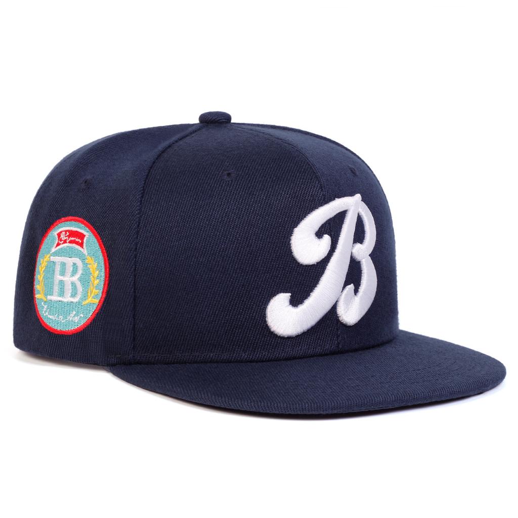 Unisex Fashion B Letter Embroidery Hip-hop Hats SpringAutumn Outdoor Adjustable Casual Baseball CapsSunscreen Hat Trucker Hat