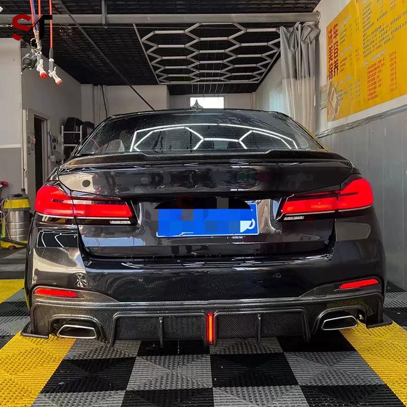 Carbon Fiber Rear Diffuser & Lip for BMW 5 Series G30/G38 & M5 F90