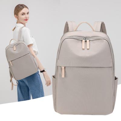 Laptop Bag Lightweight Commuter Backpack Women's All-inclusive Summer Oxford Fabric Travel Backpack