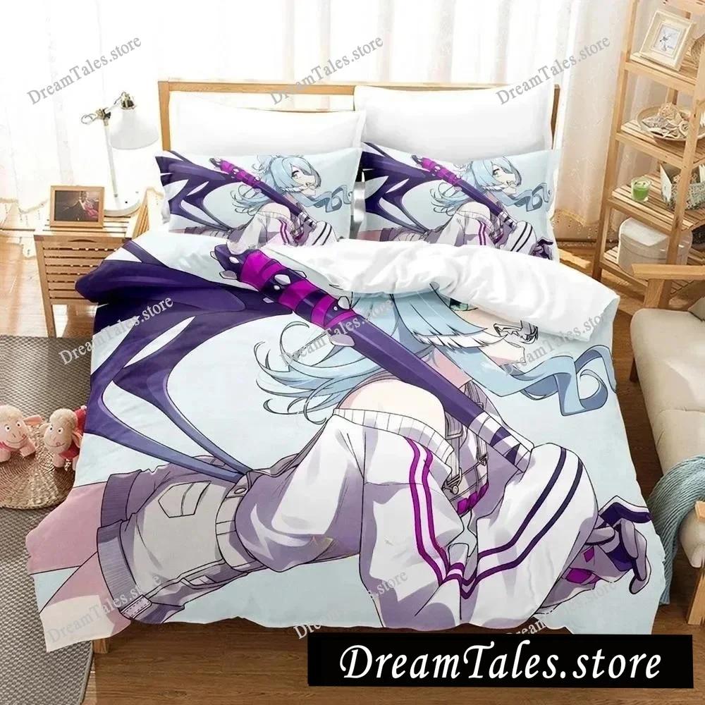 3D Print Anime Kawaii Girl Elira Pendora Bedding Set Single Twin Full Queen King Size Bed Set Adult Kid Bedroom Duvet Cover Sets