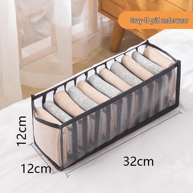 

Breathable Mesh Sock and Underwear Organizer Box