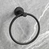 Hotel Commercial Bathroom Towel Holder Stainless Steel Wall-mounted Towel Ring Waterproof Anti-slip Design for Toilet Use