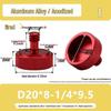 1/4 Aluminum Alloy Hand-Tightened Drone Gimbal Adjustment Screw