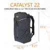 Batoh MYSTERY RANCH Catalyst 22, 21l, batoh, denní batoh, mr-catalyst22, černý
