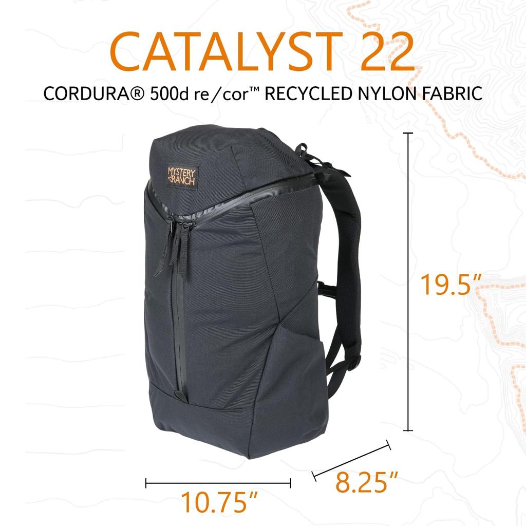Batoh MYSTERY RANCH Catalyst 22, 21l, batoh, denní batoh, mr-catalyst22, černý