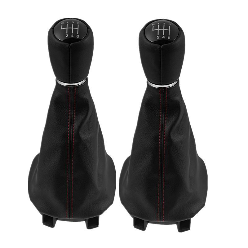 5/6 prędkość Car Styling gałka zmiany biegów dźwignia zmiany biegów osłona osłona buta kołnierz dla Seat Leon 1 MK1 Toledo II MK2 1998-2005