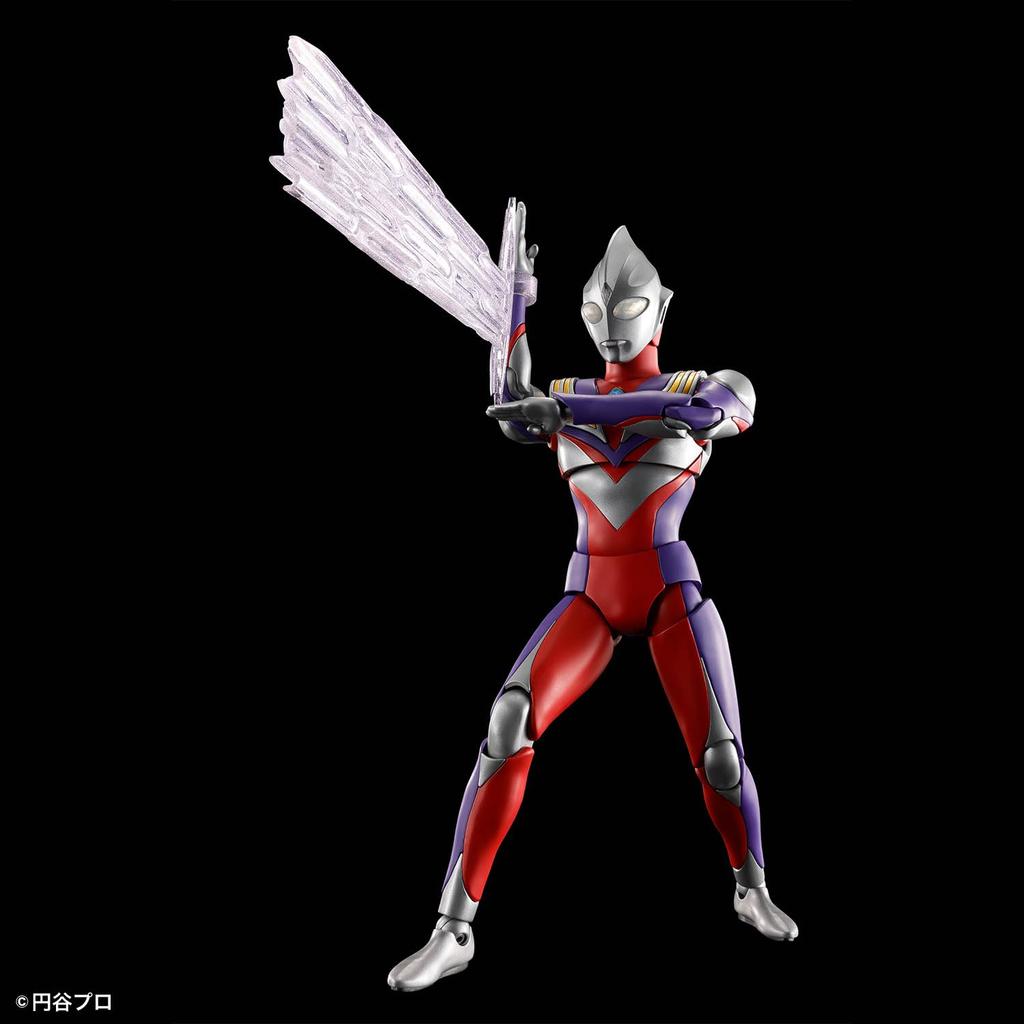 BANDAI SPIRITS Figure-rise Standard Ultraman Tiga Multi-Type Color-Coded Plastic Model