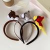 Pony New Year Headband Cartoon Headpiece Sweet Horse Hair Hoop  Photo Prop