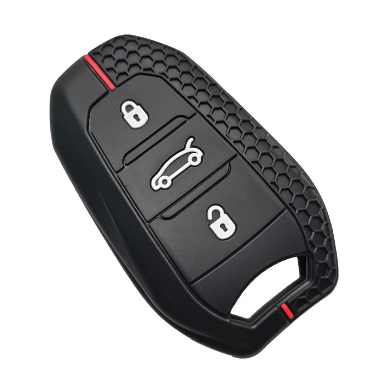 Car Key Case for 208 308 408 Key Fob Protector Cover Waterproof Key Cover Protective Shell Full Protection Case