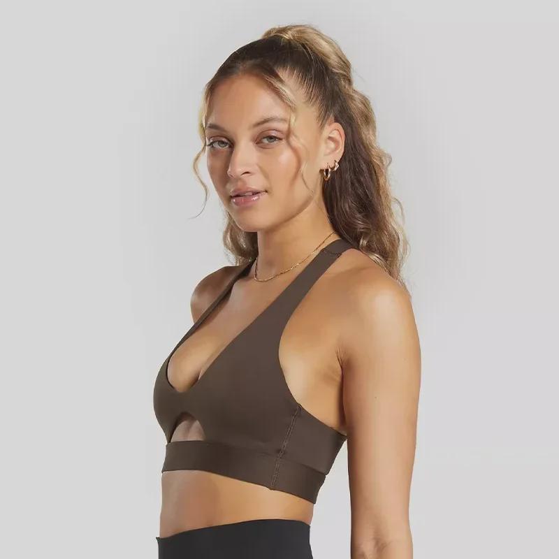 Elegant U-Neck Hollow Yoga Vest for Women - Stylish Design for Running, Dance, and Fitness