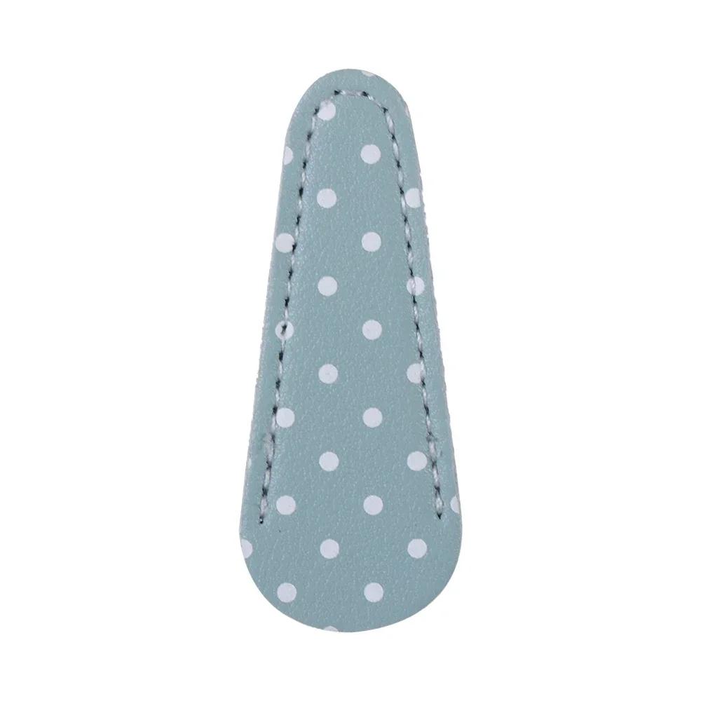 DIY Scissors Sleeve Prevent Injury Easy to Use Embroidery Scissors Protective Cases PU Leather Scissors Cover Sewing Tools