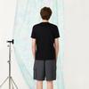 Tanboer Men's Printed Round Neck Short Sleeve T-Shirt