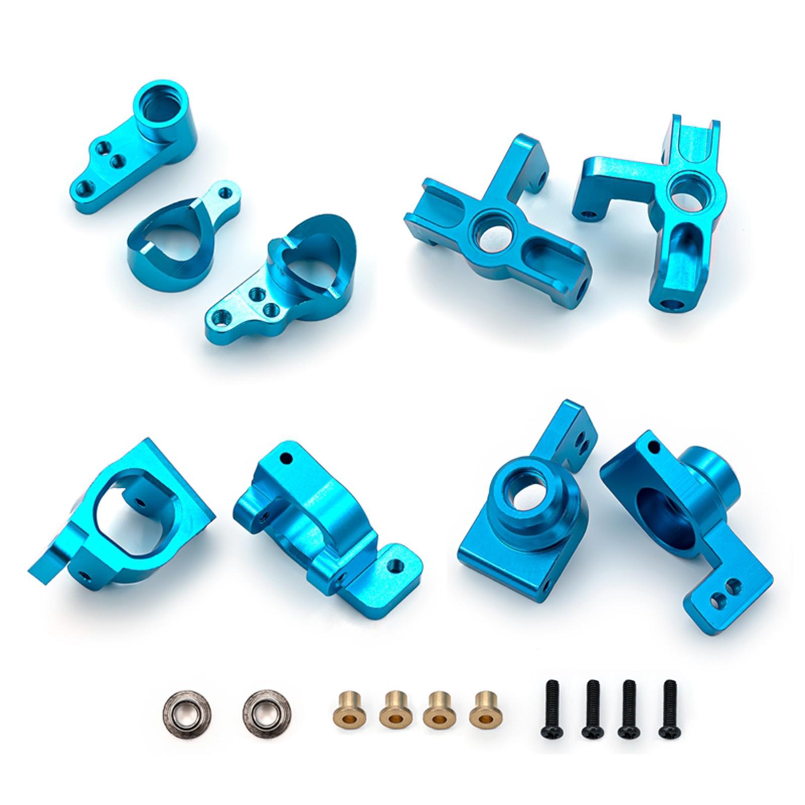 

Steering Cup C Hub Carrier Rear Stub Axle Carrier for WLtoys 114 144001 RC Car Upgrades Parts синій