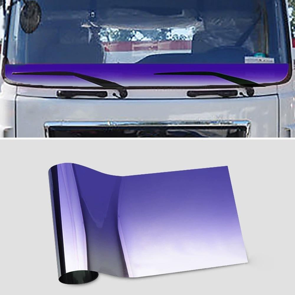 Película anti-UV para para-brisa dianteiro de carro, película solar para janela de carro, acessórios de decoração para carro