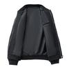 Spring New Men Baseball Jacket Solid Color Casual Simple Stand-Up Collar Zip-Up Cardigan Tops For Man