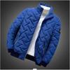Mens Stand Collar Short Cotton Padded Jacket Trendy Thick Warm Winter Coat Teens