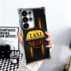 NYC Yellow Taxi Cabs Soft Phone Case For Samsung Galaxy S26 Ultra S25 Edge S24 FE S23 Plus S22 S21 + S20 Plating Anti-Fall Funda