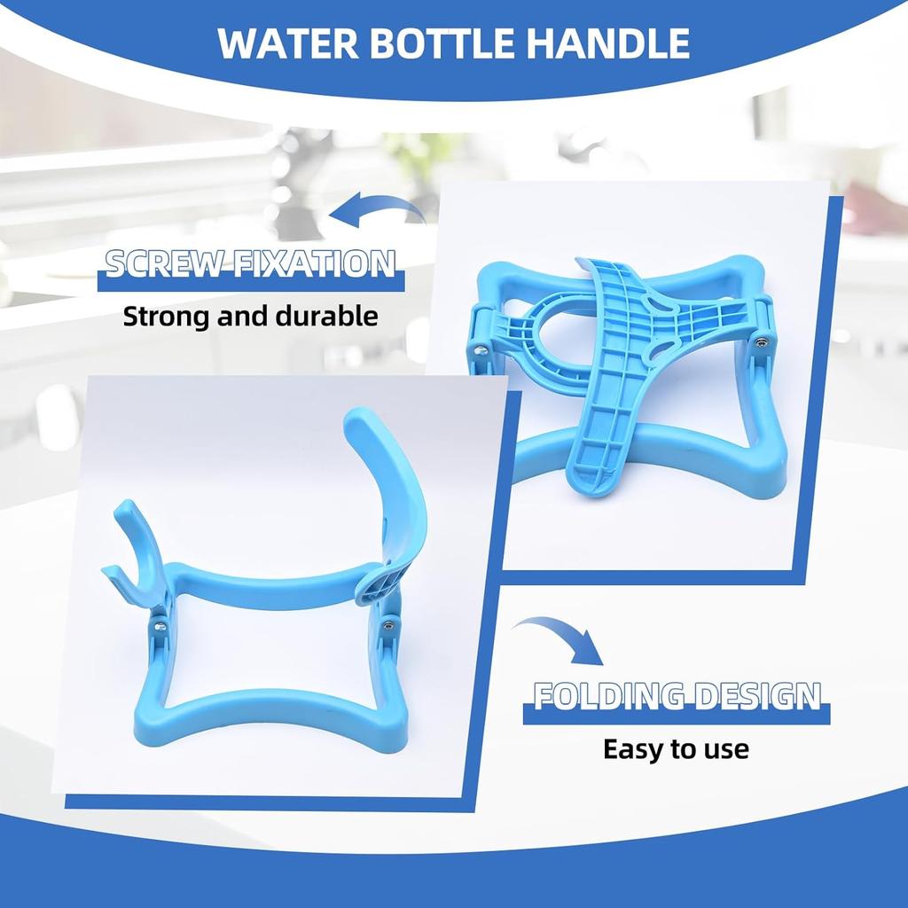 5 Gallon Water Jug Holder, Collapsible Water Dispenser Stand and 2 Dispenser Valves, Thicking Water Dispenser for 3-5 Gallon Bottle