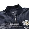Qipilang Men's Baseball Collar Casual Jacket