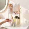  Rotatable Makeup Organizer 1/2/3 Layer Plastic Cosmetics Storage Holder Removable Lipstick Perfume Rack For Bathroom