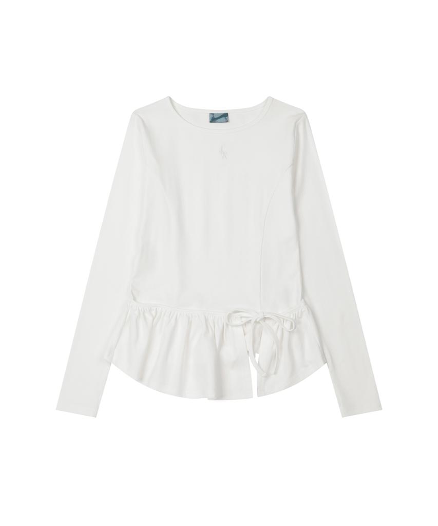 Ledeoli Ruffle Layered Long Sleeve [Black]