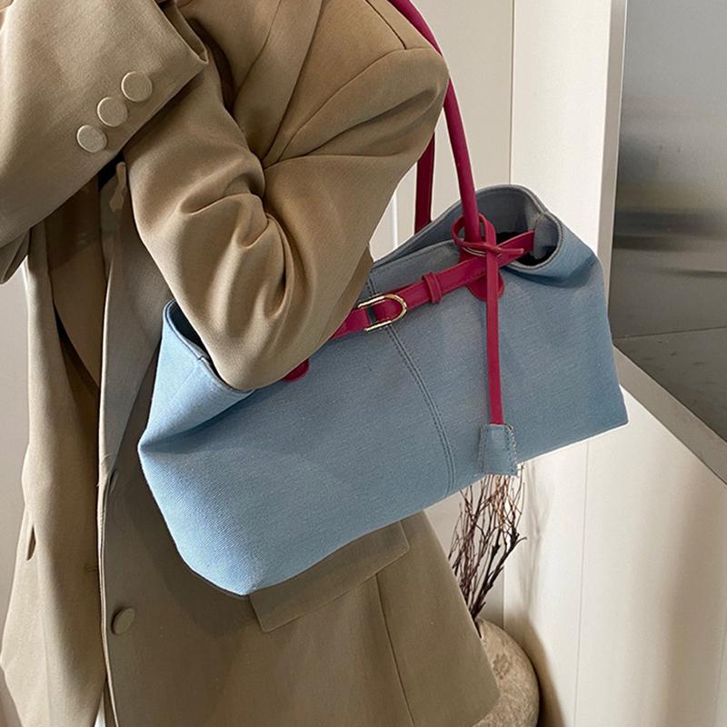 High Quality Fashionable Versatile Commuting Handbag Simple Casual Large Capacity Armpit Shoulder Bag for Women CLE