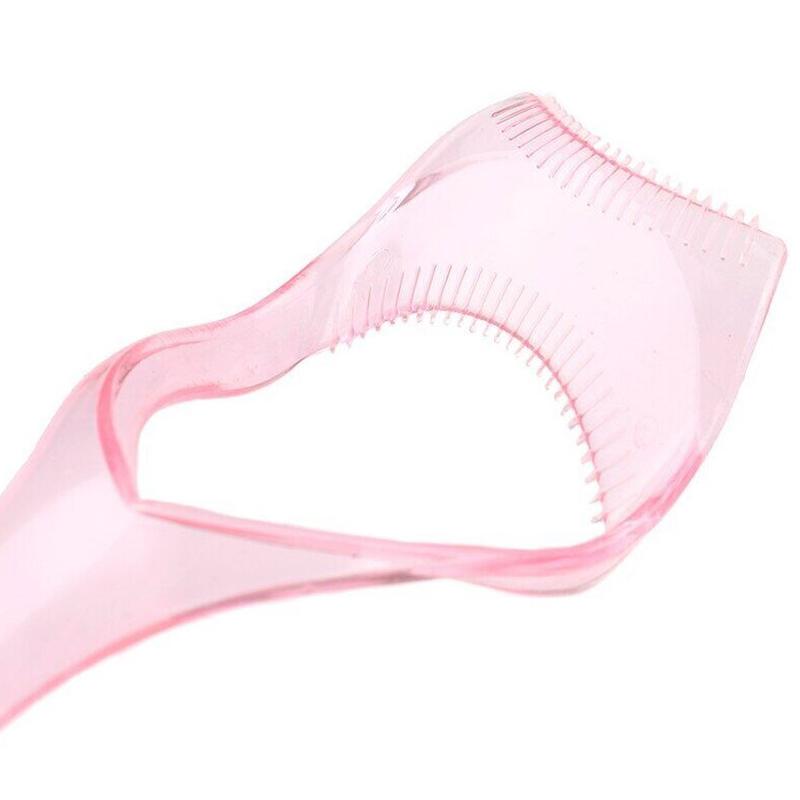 Plastic Applicator Brush 3 In 1 Novelty Mascara Guide Multifunction Eyelash Styling Eyelash Curler Precise Application Eyelashes
