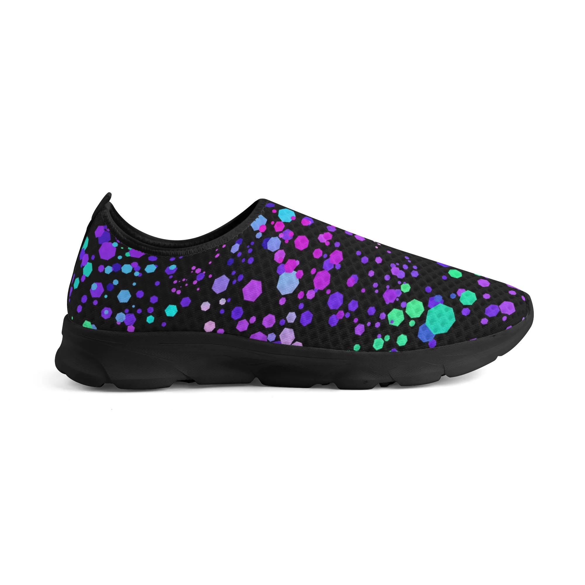 

Breathable Mesh Running Shoes EU 36-48, Non Slip Lightweight Sneakers, Casual Sport Shoes for Men Women 48