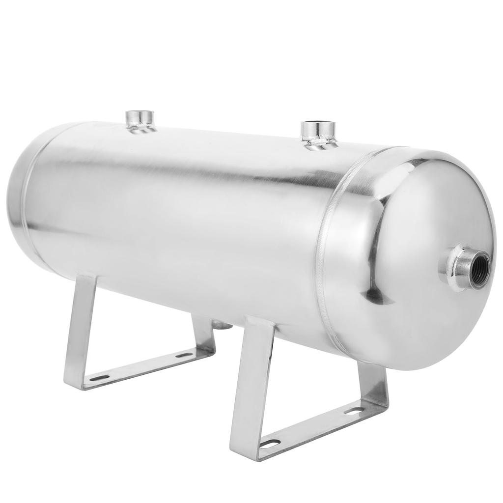 Luftbehälter Spiegel Horizontal 5?Anschluss Hochdruck Edelstahl 12 14NPT 10L