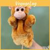 Monkey Plush Hand Puppet With Pp Cotton Filling For Kids Playtime Fun